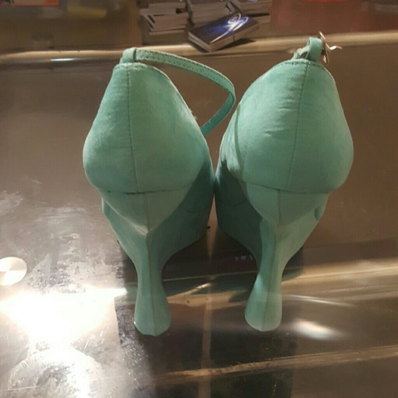 Turquoise Wedges - Picture 3 of 4